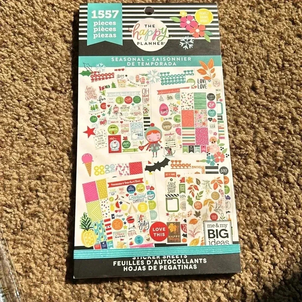 NWT Seasonal  Happy Planner sticker‎ book